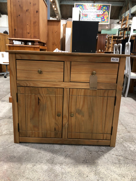 Pine 2 Door Cupboard
