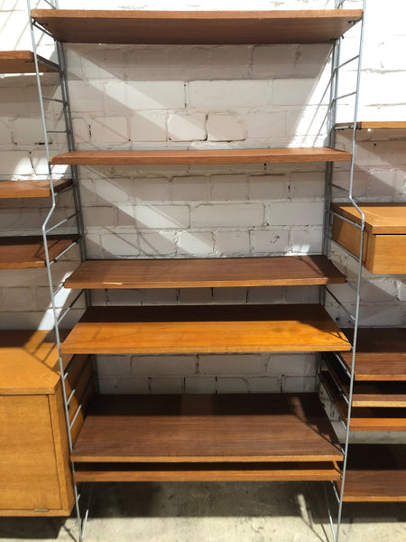 Ladderax Style Shelving Unit