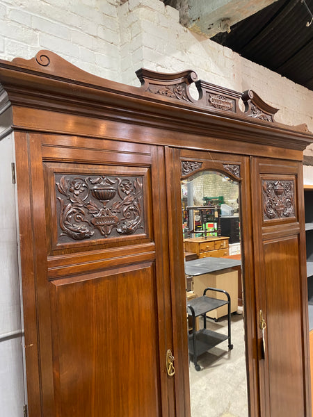 Vintage Triple Wardrobe