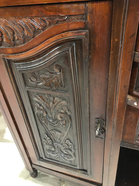Victorian Mahogany Mirror Backed Dresser