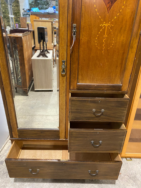 Antique Edwardian Wardrobe