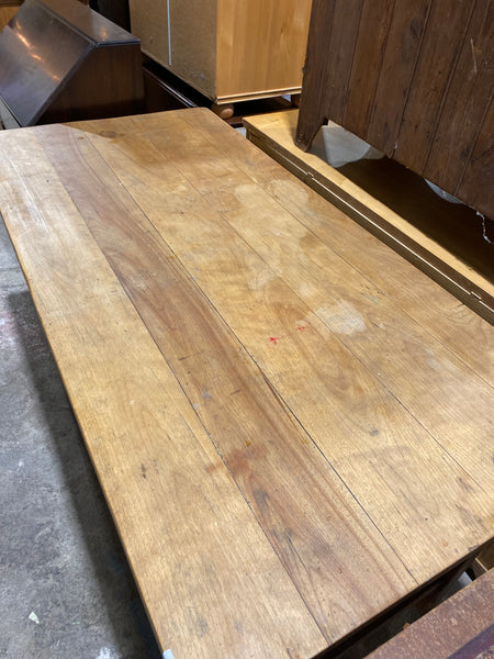 Oak Heavy Duty Industrial Style Desk