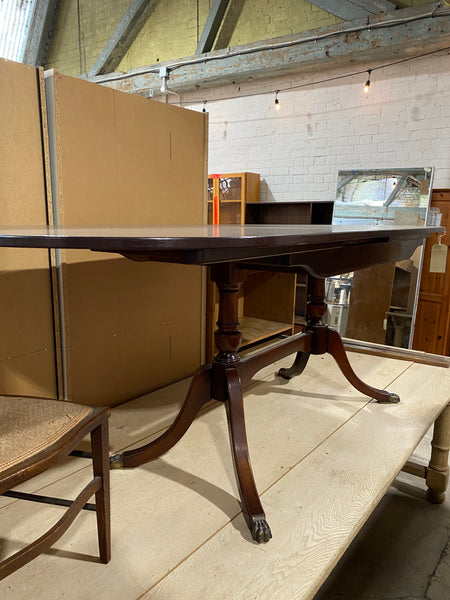 Mahogany Extendable Dining Table