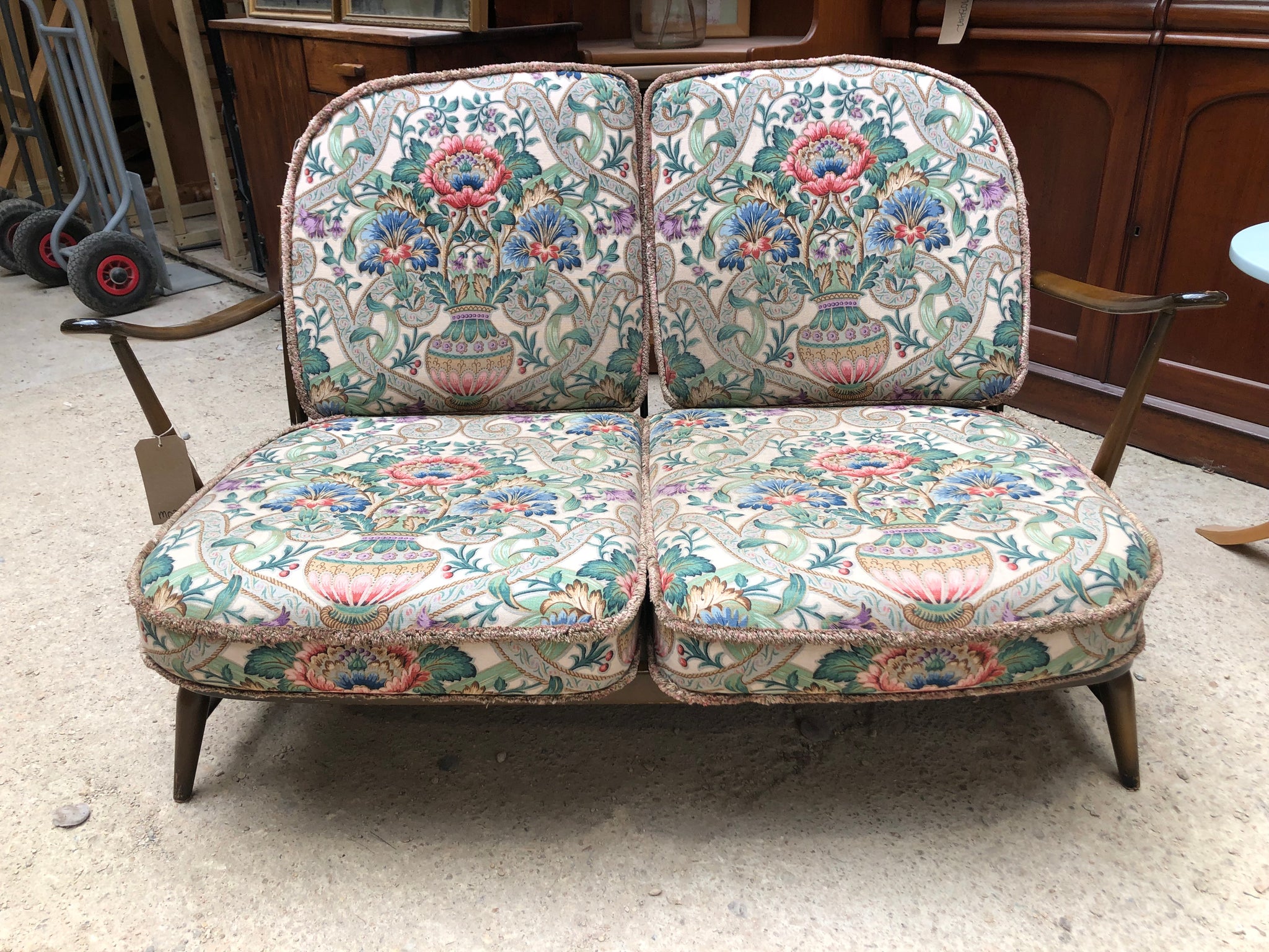 Vintage Ercol 203 2 Seater Sofa