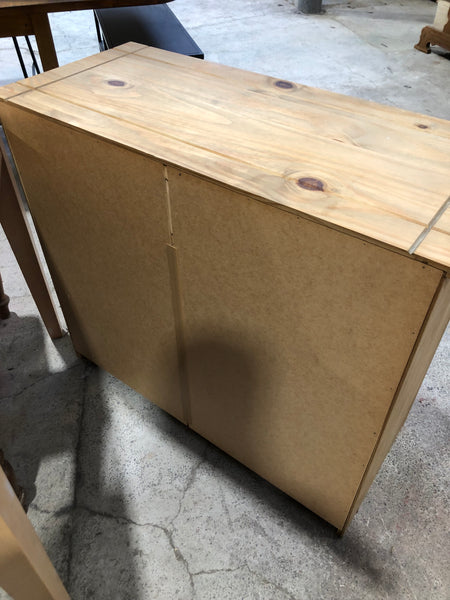 Pine 2 Door Cupboard