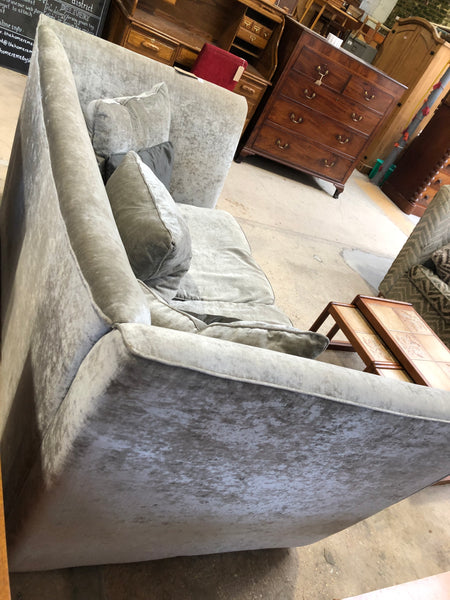 High Back Grey Sofa