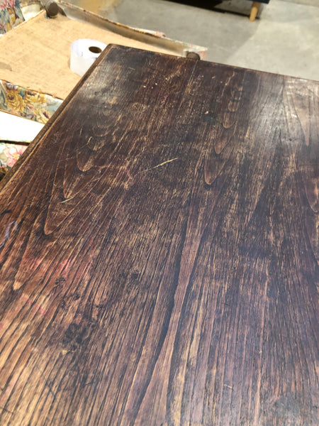 Large Square Wooden Coffee Table
