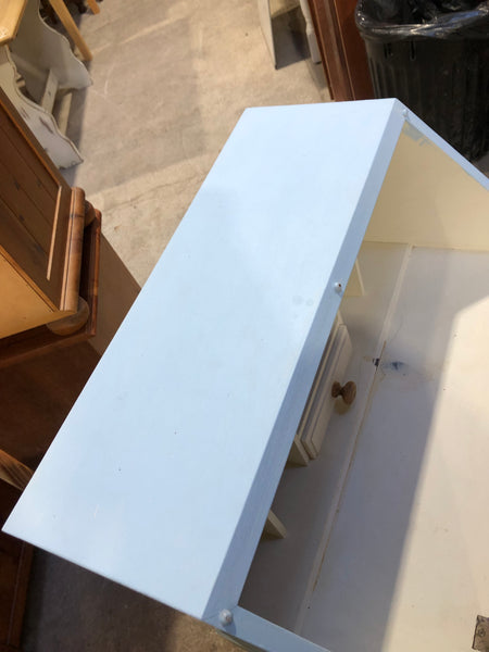 Blue Painted Bureau