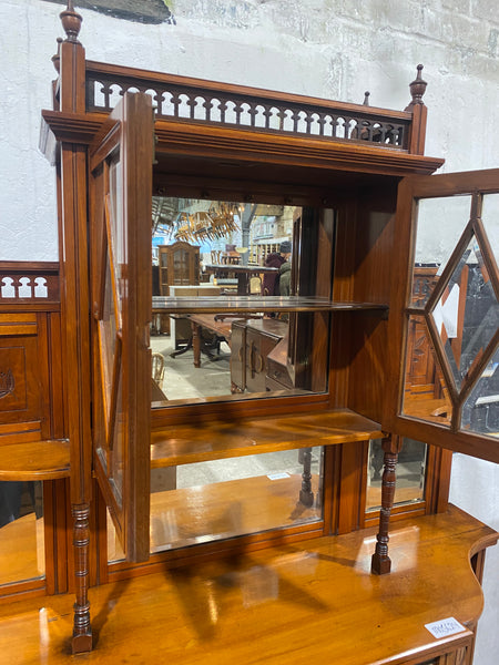 Antique Mirrored Back Chiffonier