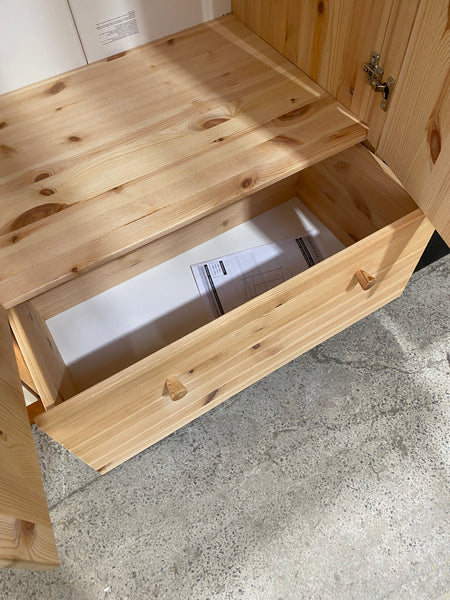REF - Pine Compact Wardrobe