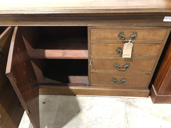 Large Antique Sideboard with False Drawers