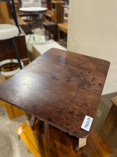 Mahogany Drop Leaf Side Table