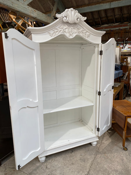 French Style Double Armoire Wardrobe