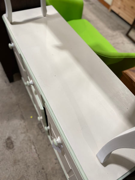 Painted Three Drawer Sideboard