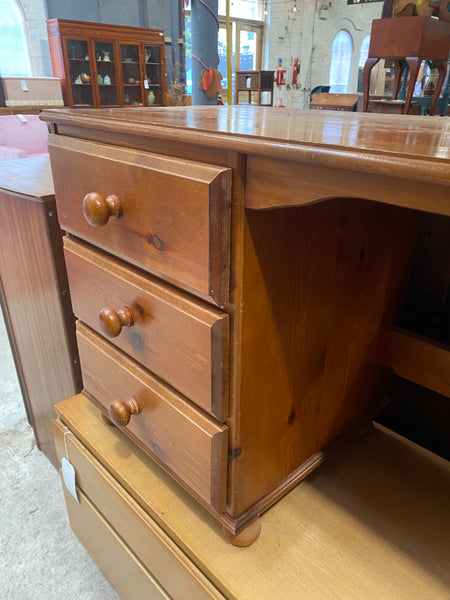Pine 6 Drawer Dressing Table
