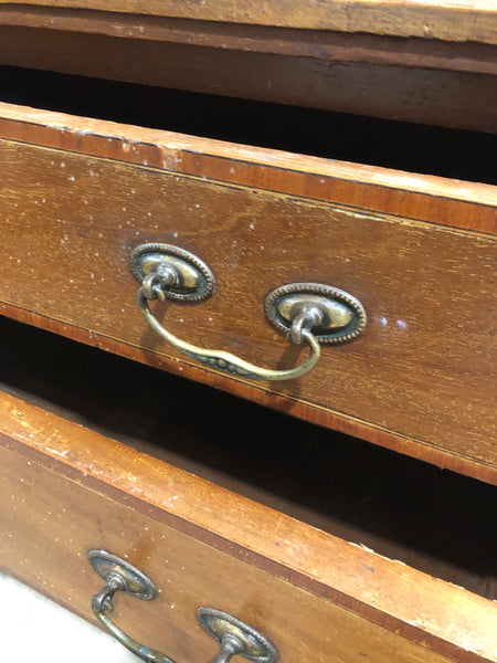 Antique Chest of Drawers with Inlay Detail