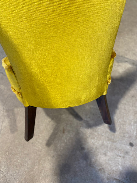 GHC - Vintage Yellow Bedroom Chair