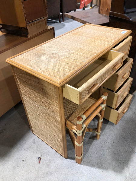 GHC - Bamboo Dressing Table & Stool