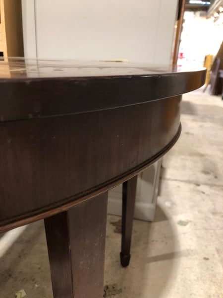 GHC - Demi Circular Mahogany Hallway Table