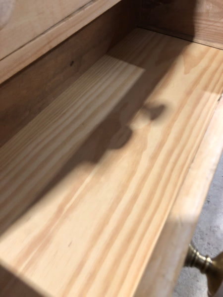 Pitch Pine Two over Two Chest of Drawers