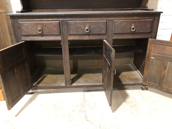 Dark Wood Vintage Dresser