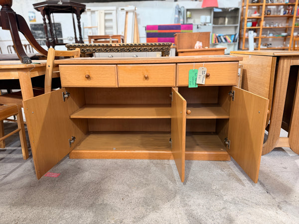 REF - Oak Veneer Sideboard
