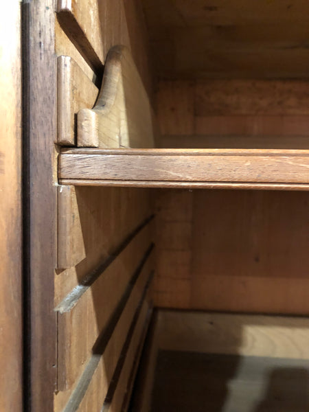 19th Century Mahogany Linen Cupboard