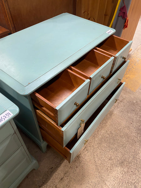 Painted Stag Minstrel Chest of Drawers