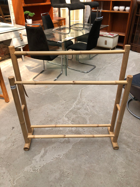 Bamboo Cane Towel Rail