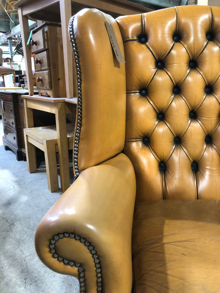 1960’s Chesterfield Wingback Armchair