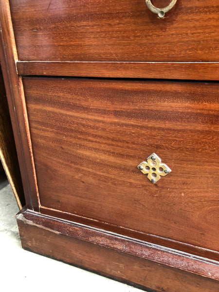 Mahogany 2 over 3 Chest of Drawers