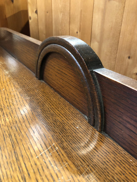 Vintage Art Deco Oak Compact Sideboard