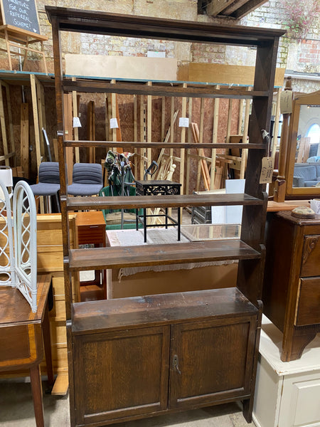Wooden Cabinet with Shelves