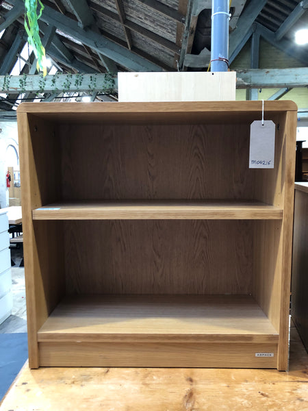Small Oak Veneer Bookcase