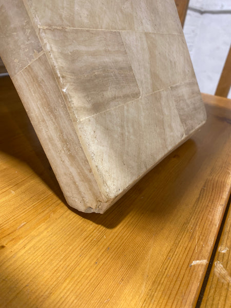 GHC - Vintage Tiled Marble Side Table By Tsaro