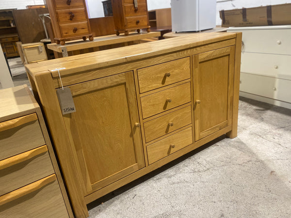 Oak Compact Sideboard