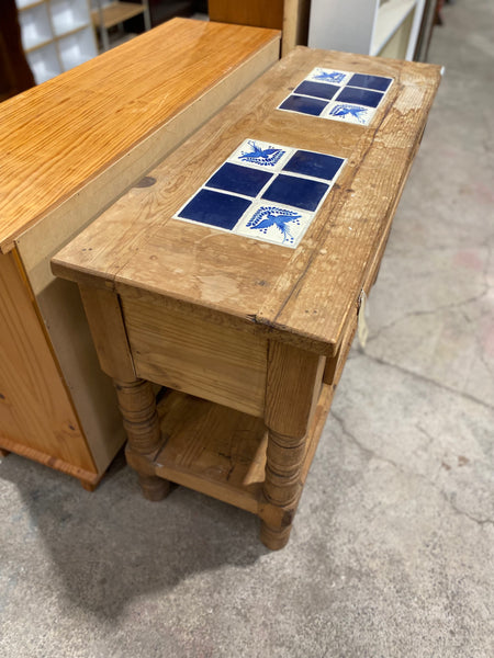Solid Pine Console Table