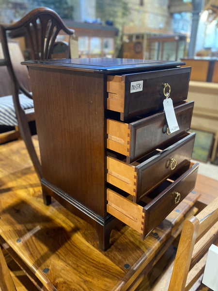 Stag Minstrel 4 Drawer Bedside Table