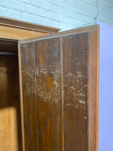 Rustic Pine Single Wardrobe - PROJECT