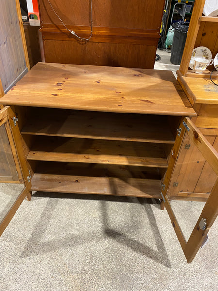Ikea Glass Fronted Storage Cupboard