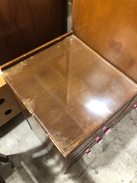 Vintage Single Wardrobe with Drawers