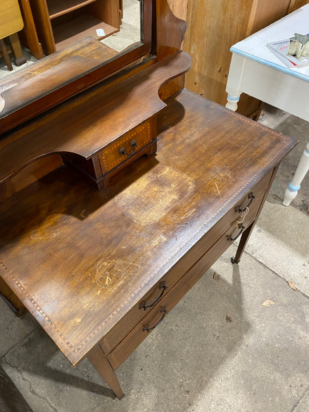 Mahogany Dressing Table with Drawers