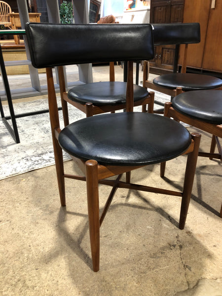 Set of 4 G-Plan Mid Century Teak Dining Chairs