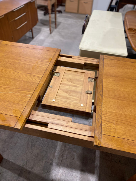 Oak Extending Dining Table