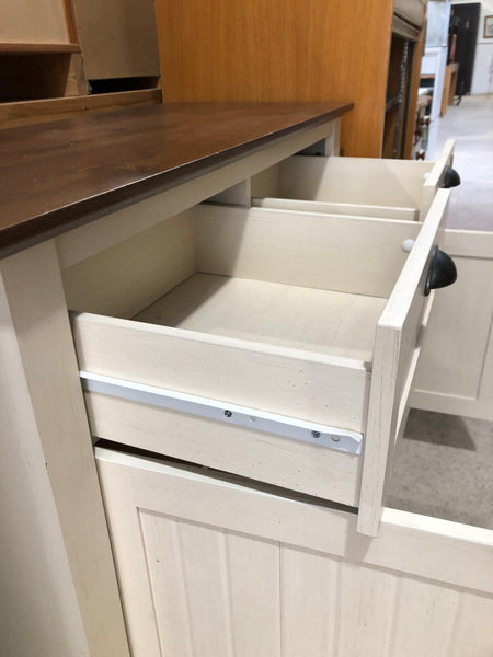 Sideboard with Cream Painted Doors