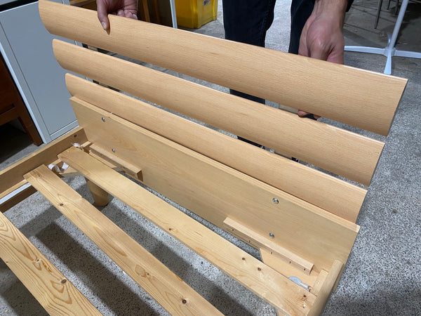 REF - Wooden Single Bedframe