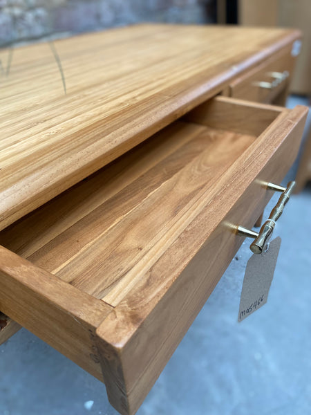 Charles Orchard Bamboo Top Desk