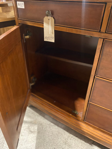 Large Bow Fronted Sideboard