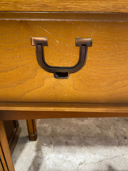 Mid-Century Teak Veneer Dressing table with mirror