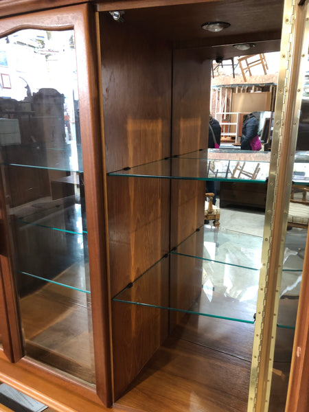 Sutcliffe Mirrored Back Display Cabinet